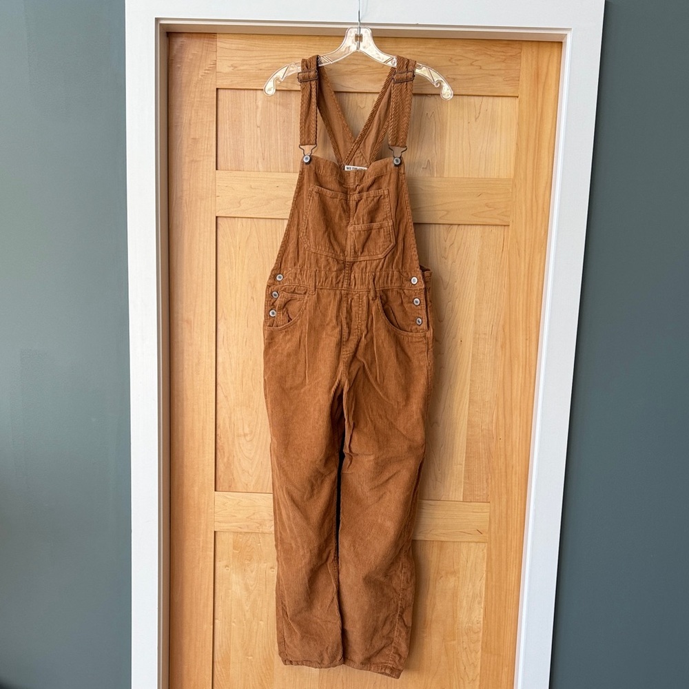 We The Free Brown ziggy Corduroy Jumpsuit